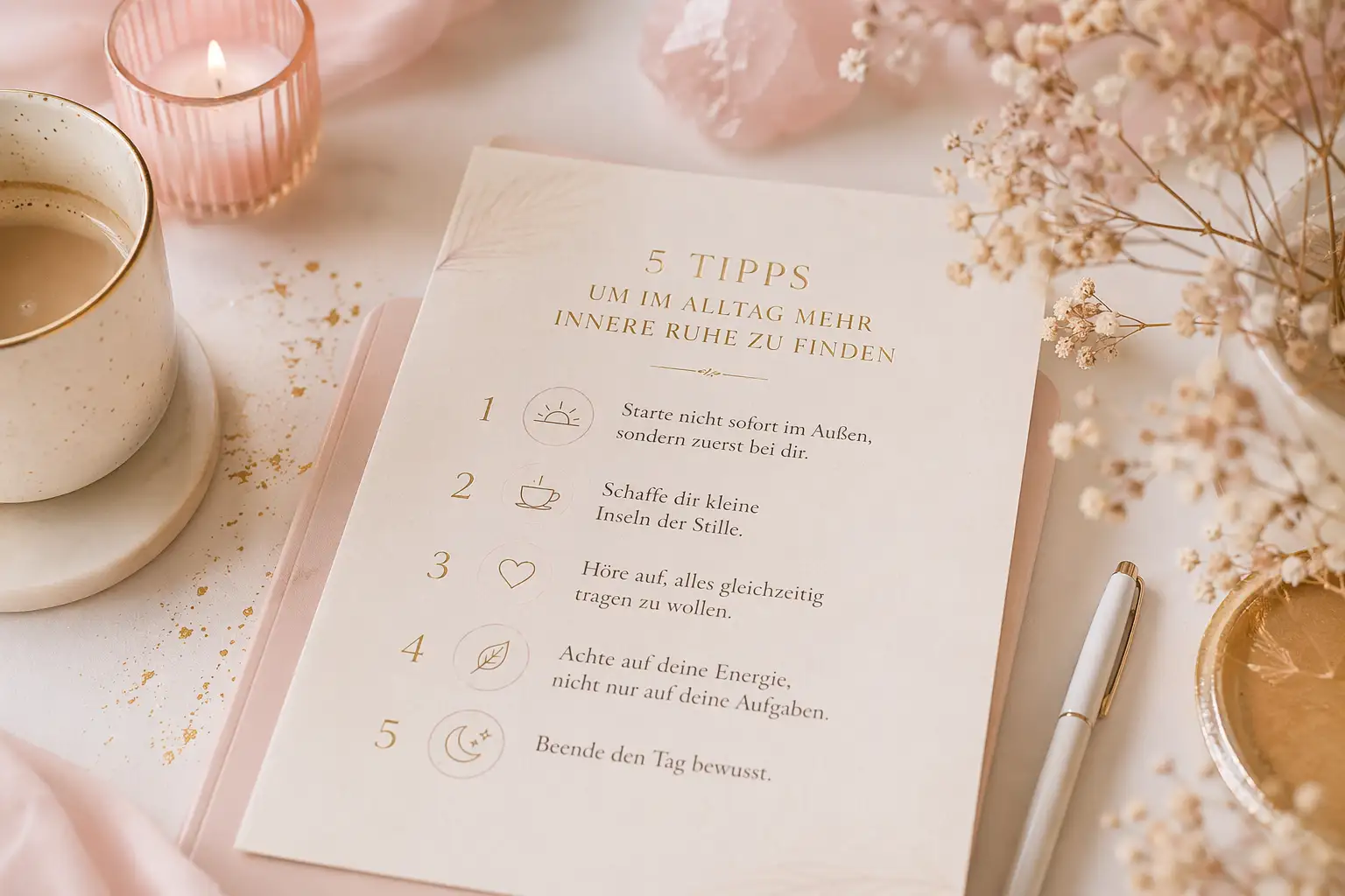 5 Tipps, um im Alltag mehr innere Ruhe zu finden